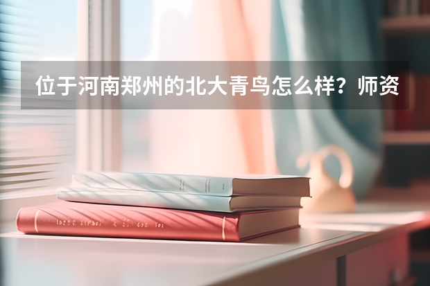 位于河南郑州的北大青鸟怎么样？师资情况如何？